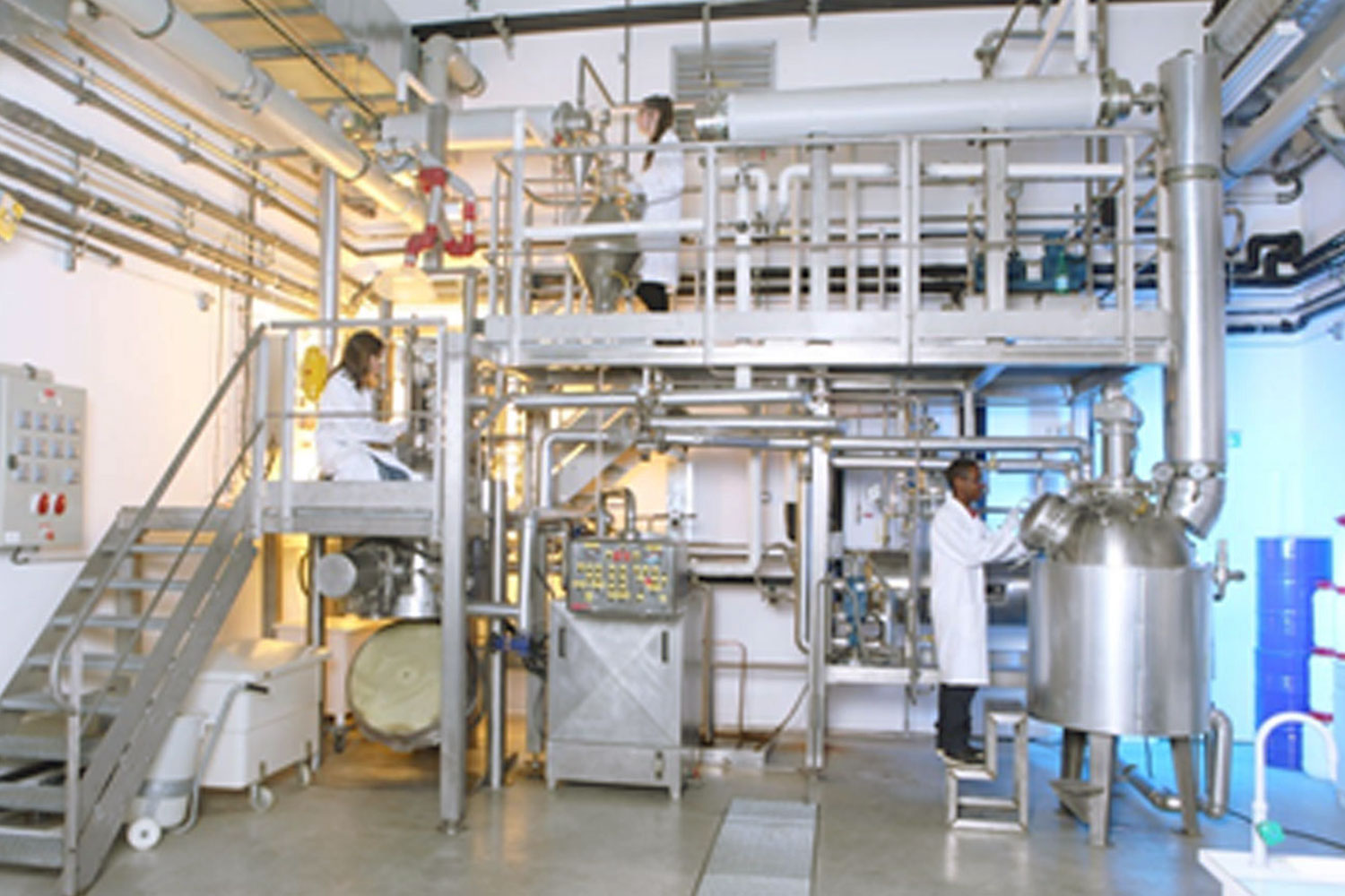 Unité de distillation-extraction-concentration Tournaire (300L)